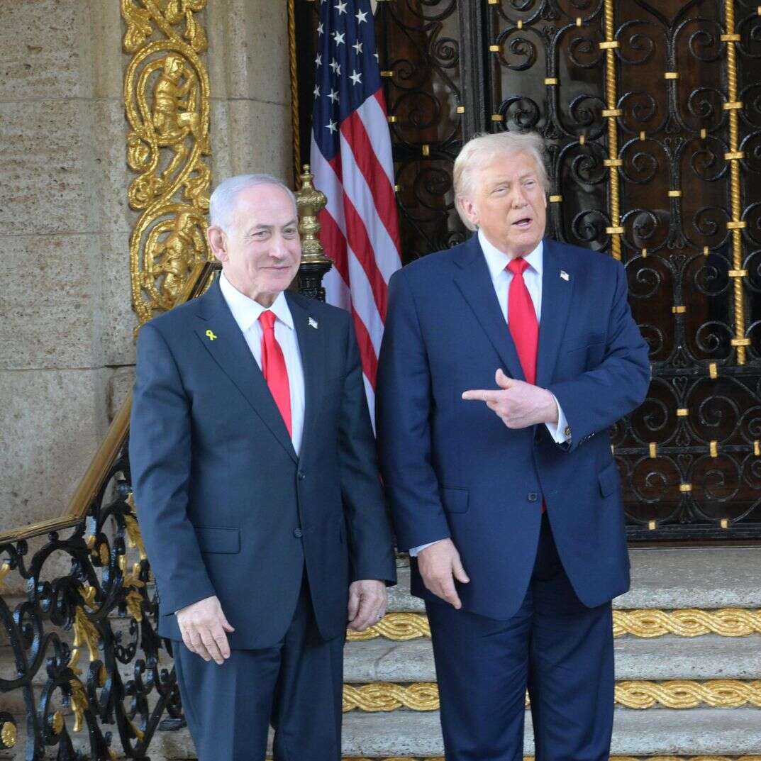 נתניהו וטראמפ | עמוס בן גרשום, לע"מ