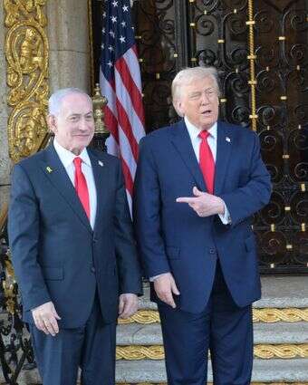 נתניהו וטראמפ | עמוס בן גרשום, לע"מ נתניהו וטראמפ | עמוס בן גרשום, לע"מ