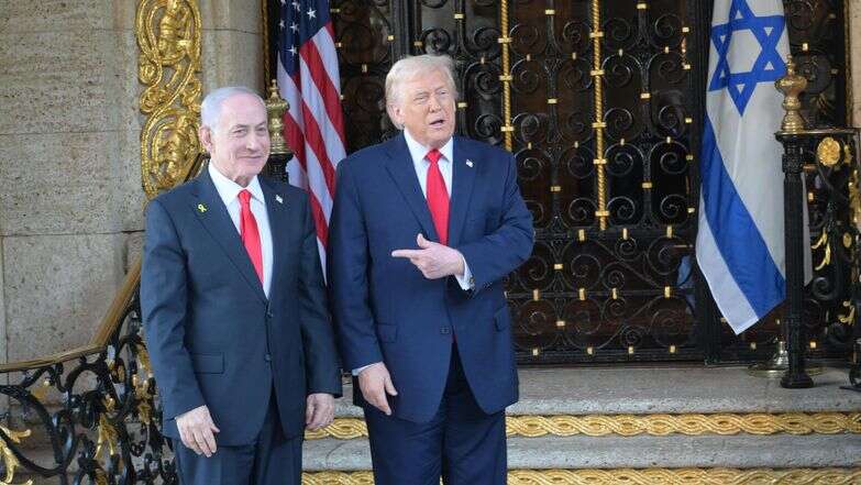 נתניהו וטראמפ | עמוס בן גרשום, לע"מ