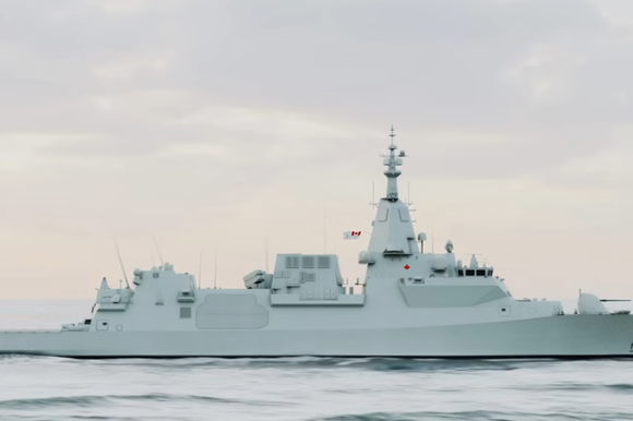 ספינת חיל הים המלכותי הקנדי | צילום מסך מיוטיוב