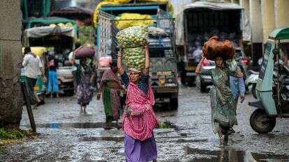 שוק באחמדאבאד, הודו | AFP