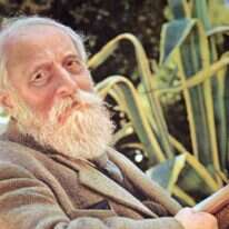 לא רק הוגה שהלך נגד הזרם אלא גם יזם ינטלקטואלי. מרטין בובר, 1959 | גטי אימג'ס