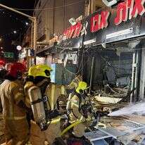 החנות בה אירע הפיצוץ | כב"ה צפון