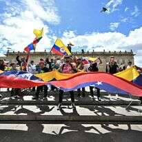 חגיגות בקרקאס | AFP חגיגות בקרקאס | AFP