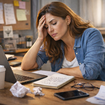 עייפות, אילוסטרציה | בינה מלאכותית