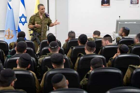 ראש אגף כוח האדם, אלוף דדו בר כליפא, ביום גיוס החרדים לצה"ל | דובר צה"ל