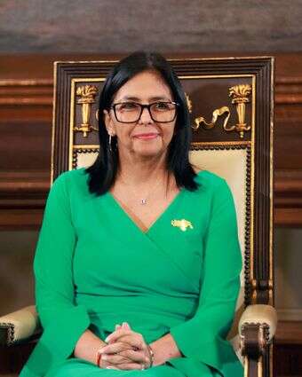 נשיאת ונצואלה בפועל, דלסי רודריגז | AFP