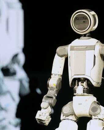 הרובוט אטלס, בתצוגה אתמול | AP