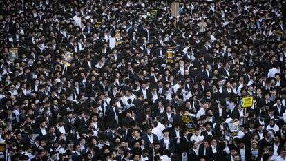 הפגנת החרדים הגדולה | יונתן זינדל, פלאש 90