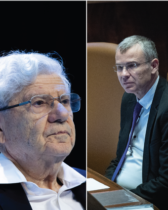 יריב לוין ואהרון ברק | יונתן זינדל פלאש 90 יריב לוין ואהרון ברק | יונתן זינדל פלאש 90