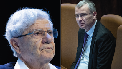 יריב לוין ואהרון ברק | יונתן זינדל פלאש 90