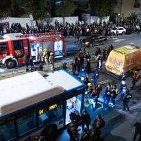 זירת האירוע שבו נדרס הנער יוסף איזנטל | חיים גולדברג, פלאש 90