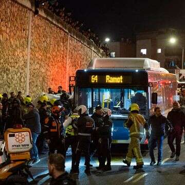 האוטובוס הפוגע | חיים גולדברג, פלאש 90