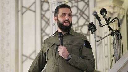 שליט סוריה, אחמד א-שרע | AFP