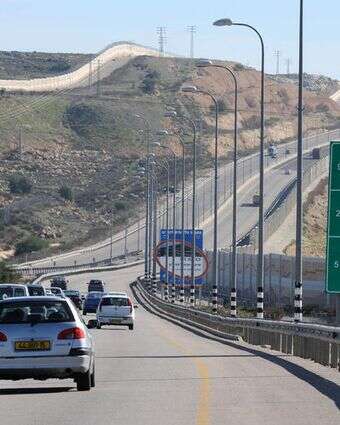 כביש 443. פתיחת כביש עוקף ביתוניא תשחרר את תושבי היישובים הסמוכים להגיע אליו בזריזות | גילי יערי, פלאש 90
