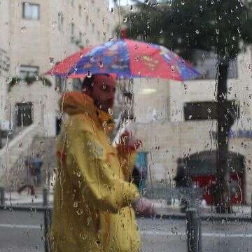 גשם בירושלים | נתי שוחט, פלאש 90