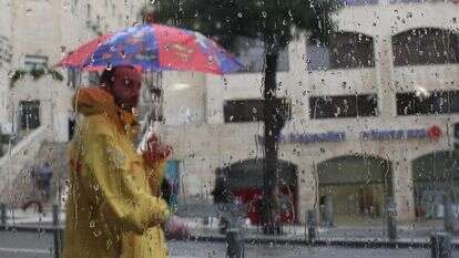 גשם בירושלים | נתי שוחט, פלאש 90