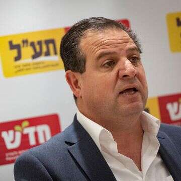 ח"כ איימן עודה, יו"ר מפלגת חד"ש-תע"ל | יונתן זינדל, פלאש 90 ח"כ איימן עודה, יו"ר מפלגת חד"ש-תע"ל | יונתן זינדל, פלאש 90