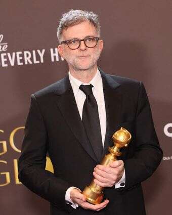 במאי הסרטים האמריקאי פול תומאס אנדרסון, זוכה פרס הסרט הטוב ביותר - מוזיקלי או קומי על "קרב רודף קרב" | AFP במאי הסרטים האמריקאי פול תומאס אנדרסון, זוכה פרס הסרט הטוב ביותר - מוזיקלי או קומי על "קרב רודף קרב" | AFP