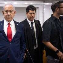 רה"מ נתניהו באולם בית המשפט | מרים אלסטר, פלאש 90