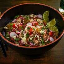 ראמן מהיר עם שעועית בסגנון מקסיקני | ריי לופז / עבור הוושינגטון פוסט