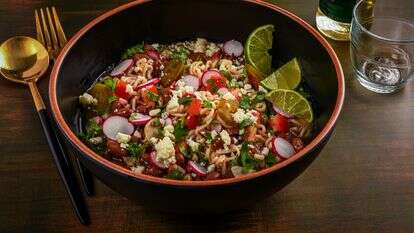 ראמן מהיר עם שעועית בסגנון מקסיקני | ריי לופז / עבור הוושינגטון פוסט