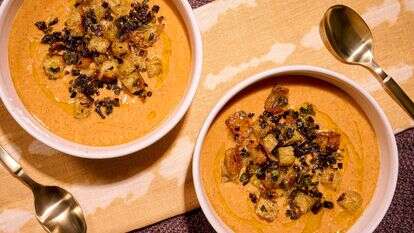 מרק שום ולחם | לורן בולבין/הוושינגטון פוסט