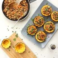 דלעת ערמונים ממולאת בשר | אפרת ליכטנשטט