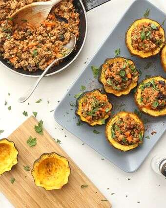 דלעת ערמונים ממולאת בשר | אפרת ליכטנשטט