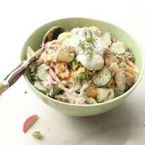 סלט צנונית ושמנת חמוצה | אפרת ליכטנשטט