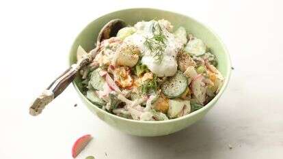 סלט צנונית ושמנת חמוצה | אפרת ליכטנשטט