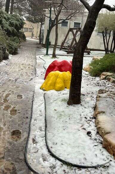 שלג בראש צורים | אלי קלוטשטיין