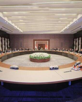 נציגים פלסטינים ומצרים בדיונים בקהיר על בחירת הוועדה הטכנית לניהול הרצועה, השבוע | EPA