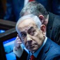 Israeli Prime Minister Benjamin Netanyahu at a 40 signatures debate, at the plenum hall of the Knesset, the Israeli parliament in Jerusalem, on January 5, 2026. Photo by Yonatan Sindel/Flash90 *** Local Caption *** 40 חתימות
כנסת
מליאה
ראש הממשלה
בנימין נתניהו Israeli Prime Minister Benjamin Netanyahu at a 40 signatures debate, at the plenum hall of the Knesset, the Israeli parliament in Jerusalem, on January 5, 2026. Photo by Yonatan Sindel/Flash90 *** Local Caption *** 40 חתימות
כנסת
מליאה
ראש הממשלה
בנימין נתניהו