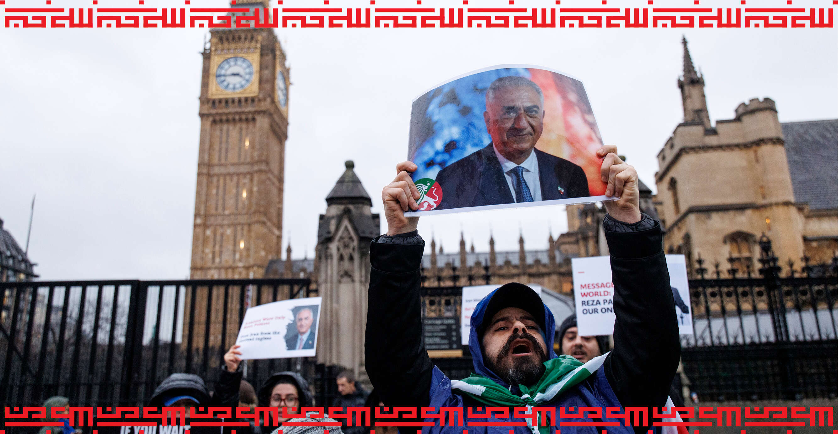 מפגינים בלונדון | EPA