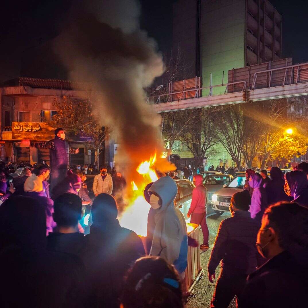 הפגנות בטהרן | גטי אימג'ס