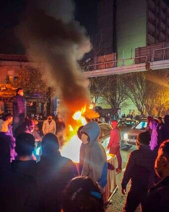 הפגנות בטהרן | גטי אימג'ס
