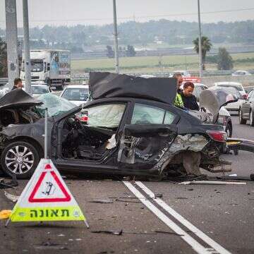 תאונת דרכים | מאיר וקנין, פלאש 90