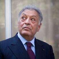 המנצח, זובין מהטה | יונתן זינדל, פלאש 90