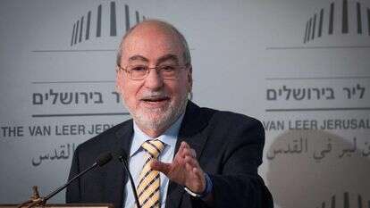 נשיא בית המשפט העליון לשעבר, אשר גרוניס | יונתן זינדל, פלאש 90