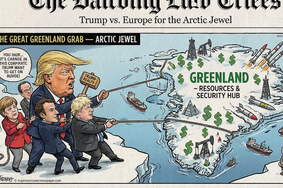 טראמפ ומנהיגי אירופה נאבקים על גרינלנד | בינה מלאכותית