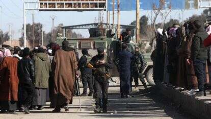 כוחות אל־ג'ולאני מתכוננים לשחרור ג'יהאדיסטים מבית הכלא אל־אקטן ברקה, השבוע | AFP