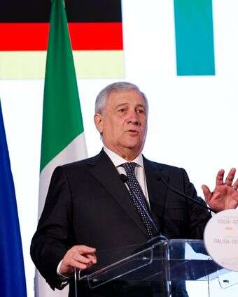 שר החוץ האיטלקי, אנטוניו טאיאני | EPA שר החוץ האיטלקי, אנטוניו טאיאני | EPA