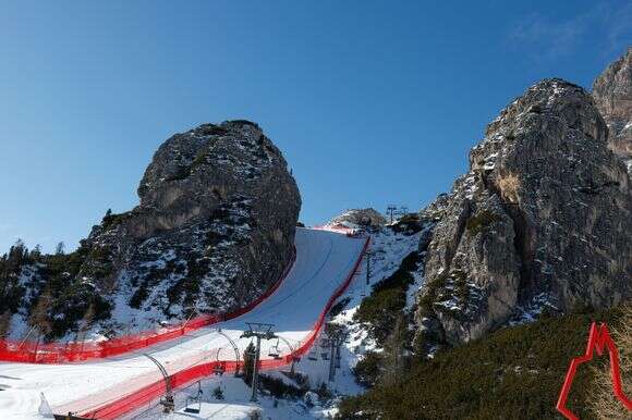 מסלול הסקי האלפיני באולימפיאדת החורף | AP