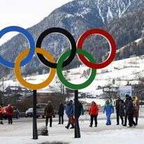 הכפר אנטרסלבה, שם יתקיים הביאתלון במהלך אולימפיאדת החורף | AP