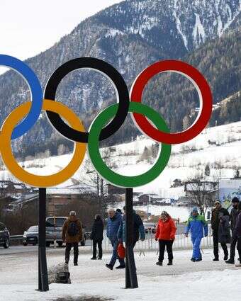 הכפר אנטרסלבה, שם יתקיים הביאתלון במהלך אולימפיאדת החורף | AP