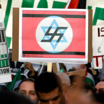 הפגנה אנטישמית באיטליה | AP