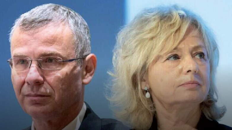 היועמ"ש גלי בהרב-מיארה והשר יריב לוין | חיים גולדברג ויונתן זינדל - פלאש 90.