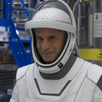 איתן סטיבה בחליפת חלל | צילום: Axiom Space & SpaceX איתן סטיבה בחליפת חלל | צילום: Axiom Space & SpaceX