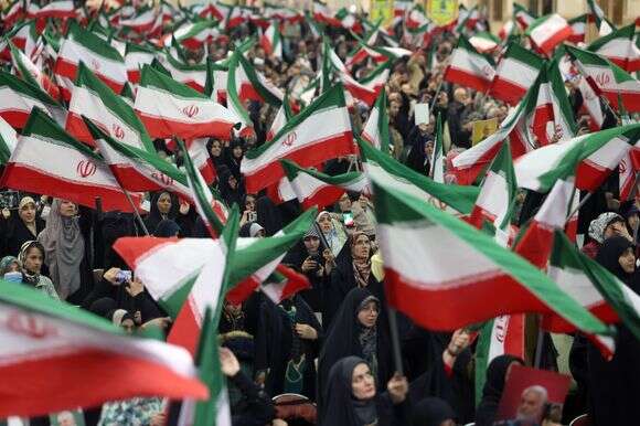 הפגנת תמיכה באיראן למען משטר האייתולות | EPA